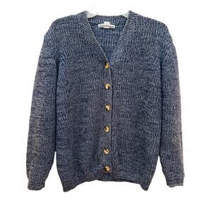 Large Serengeti Catalog Cotton Knit Women’s Cardigan  Excellent Condition
